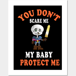 pregnancy halloween Posters and Art